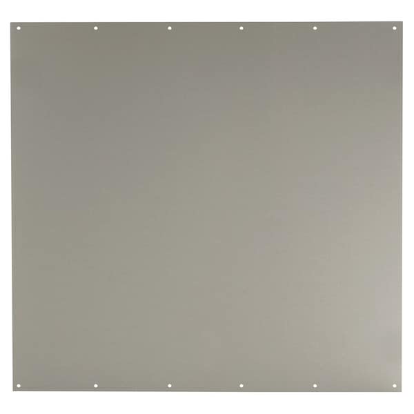 Prime-Line 34 x 34 in. Stainless Steel Kick Plate, Satin Finish (Single Pack) J 5018 - main